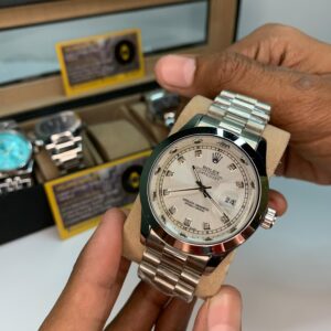 luxury-rolex-style-white-dial-watch-premium-shine-butterfly-lock-design